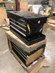 Husky Tool Chest and  Cabinet Customer Returns See Pictures
