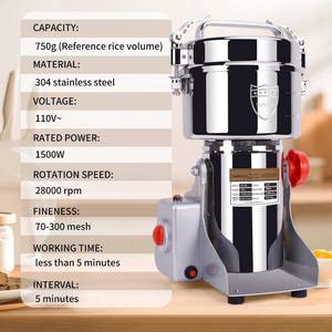 lot 8 image: Goldtouch Grain Mill High-Speed Electric Spice Grinder