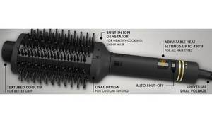 lot 20 image: Hot Tools Pro Artist Heated Hair Styling Brush