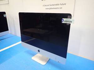 lot 10 image: Apple&nbspiMac16,1 A1418 MK142LLA AIO PC &nbspINTEL(R) CORE(TM) I5-5250U CPU  1.60GHZ  8GB DDR3 SDRAM  1TB HDD  Includes IOS and power cable &nbspa few small chips in screen, big spot of wear