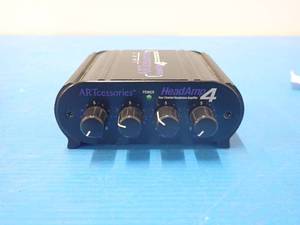 lot 63 image: ARTcessories HeadAmp 4 Channel Stereo Headphone Amplifier