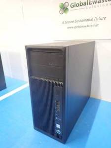 lot 75 image: HP Z240 Tower Workstation PC &nbspIntel(R) Core(TM) i7-6700 CPU  3.40GHz  32GB DDR4 RAM  NO HD  Includes Power Cable  NO OS 