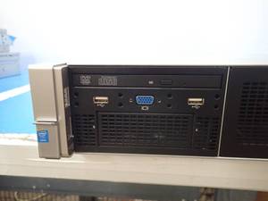 lot 93 image: Hp Proliant Dl380 G9  1x Zeon E5-2667 v3  3.20Ghz  128GB RAM  PED1D280GA 2x 280GB NVMe SSD  Includes CAB-AC Power Cable