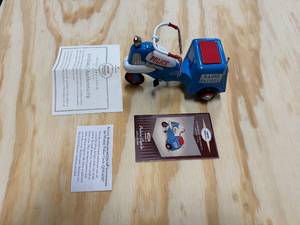Hallmark Kiddie Car Classics - 1958 Murray Polic Cycle Limited Edition Model Pedal Car