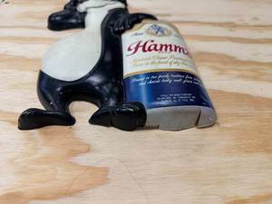 Hamms Beer Plastic Sign