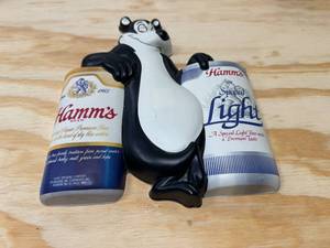 Hamms Beer Plastic Sign (Hamms and Hamms Special Light)