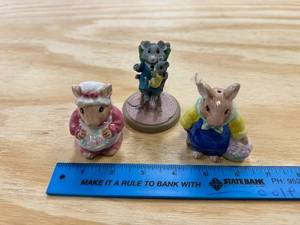 Mouse Salt and Pepper Shakers & Hallmark Tender Touches Rocking Chair Mouse