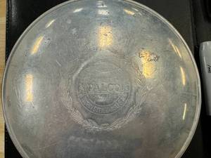 Antique WWI PALCO Pressed Aluminum Canteen Worcester Mass USA Patd May 4 1915