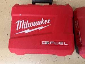 Two Milwaukee Fuel Empty Cases