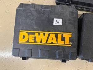 Three Dewalt Empty Tool Cases