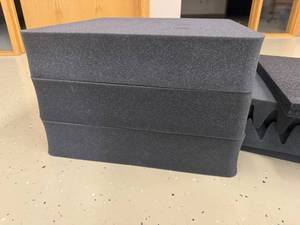Pile of Customizable Foam Inserts