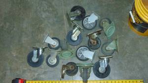 lot 32 image: Mixed Lot of Caster Wheels