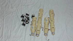 lot 40 image: Keyless Lamp Socket Adapter(7) and Cooper Wiring 718V-BOX 660w Pullchain Socket Adapter (11)