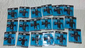 lot 53 image: 18 Piece Lot of Wright Products Universal Knob Latch - Black