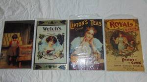 lot 62 image: Mixed Lot of Decorative Tin Wall Decor