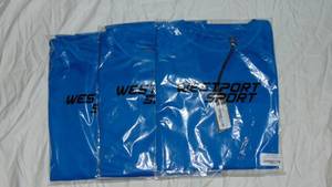 lot 69 image: 3 Piece Lot of Westport Sport Short Sleeve Workout T-Shirt - Size LT