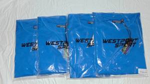 lot 70 image: 4 Piece Lot of Westport Sport Short Sleeve Workout T-Shirt - Size 4XT