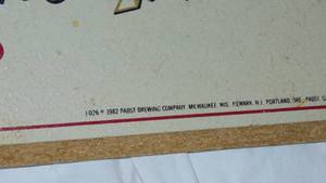 lot 73 image: Jacob Best Premium Light on Tap Sign