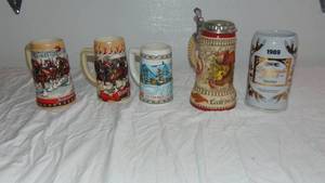 lot 88 image: Mixed Lot of Assorted Beer Steins