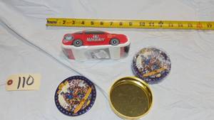 lot 110 image: Old Milwaukee Compressed T-Shirt and Miller Beer Coasters