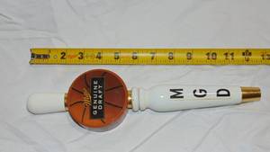 lot 115 image: Miller Genuine Draft Basketball Beer Tap