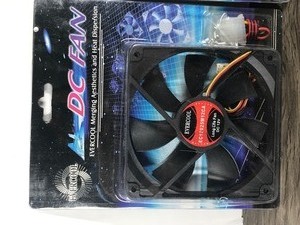 lot 26 image: 2 - NEW Evercool EC12025M12CA Black  120mm 34pin 12V DC Desktop PC Case Cooling Fan