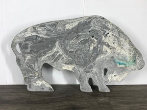 lot 43 image: Buffalo Figurine