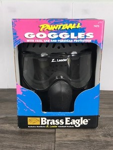lot 52 image: BRASS EAGLE PAINTBALL GOGGLES In Original Box