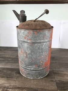 lot 74 image: Vintage Metal Gas Can