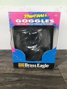 lot 95 image: BRASS EAGLE PAINTBALL GOGGLES In Original Box