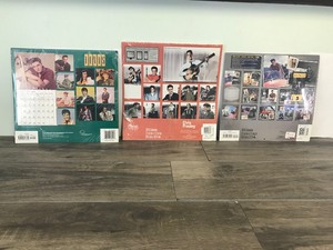 lot 101 image: 3 - Collectible Elvis Calendars