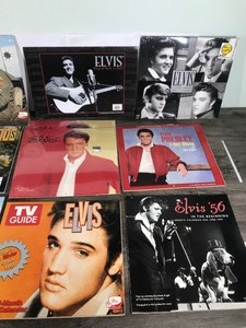 lot 123 image: 13 - Elvis Presley Collectible Calendars