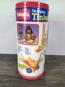 lot 137 image: 1986 Playskool The Original TinkerToy Set