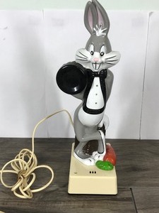 lot 144 image: 1982 Warner Bros. Bugs Bunny Push Button Telephone
