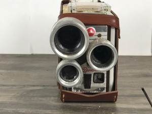lot 149 image: Vintage Brownie Movie Camera by Kodak with Case