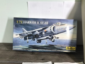 lot 155 image: Heller Harrier II AB-8B US Fighter Jet Model Kit