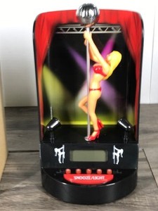 lot 178 image: Pole Dancer Alarm Clock