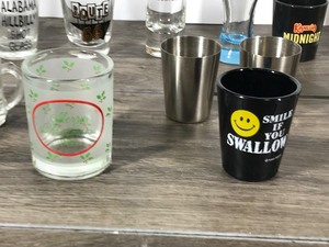 lot 312 image: Lot of Shot Glasses