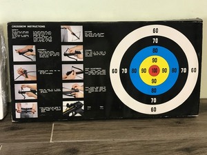 lot 384 image: Mini Pistol Crossbow 80 lbs New in the Box