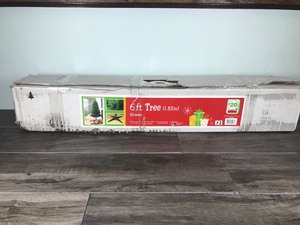 lot 424 image: MidWood Brands 6 ft Christmas Tree