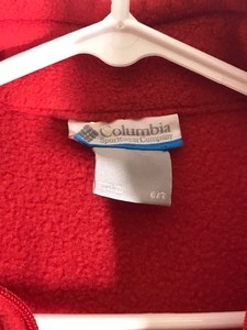 lot 445 image: Columbia Youth Fleece Jacket Size 67