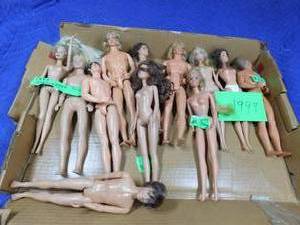 lot 245 image: 1966, 1968, 1999 BarbieKen dolls
