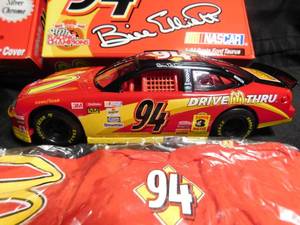 lot 230 image: 1999 Racing Champions 2 car set of Bill Elliot #94 die cast Nascar 124 scale