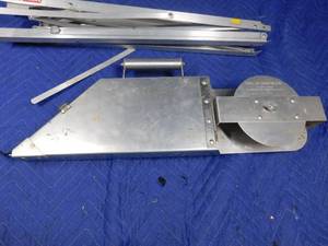 lot 249 image: Sheet rock taper and Coleman stove legs