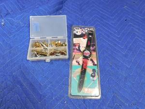 lot 266 image: 1995 twins watch, cuff links and tie clips