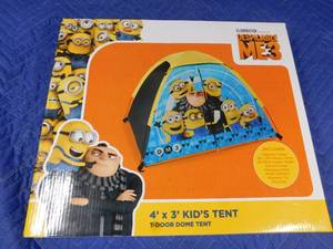 lot 280 image: Minnions kids dome tent