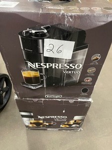 Lot of 2 Nespresso Vertuo Coffee makers customers returns see pictures