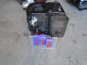 Kohler Command 14 hp engine with electric start. Runs. Was taken off mower. As shown.