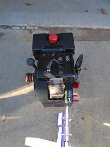 8hp Tecumseh snow blower motor.  Runs