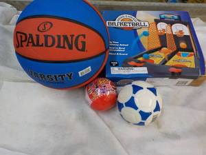 Basketball Game and Balls...